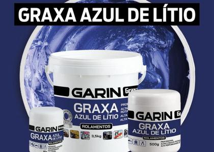 Imagem de Graxa de lítio azul 500g Garin