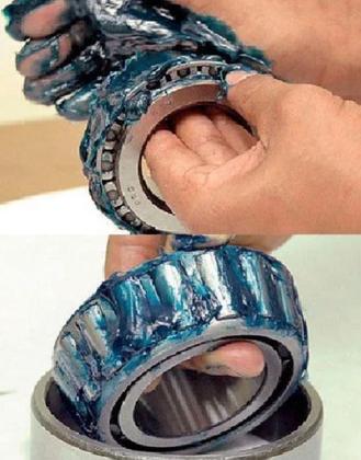 Imagem de Graxa de lítio azul 500g Garin