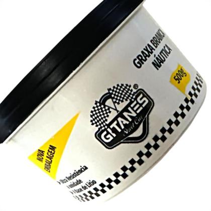 Imagem de Graxa Gitanes Branca Litio Nautica Pote 500G.