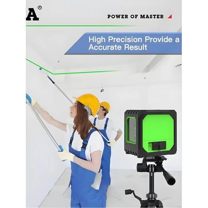Imagem de Green Beams HILDA 2 Linhas Mini Nível Laser Autonivelante Com Carregamento USB Horizontal Vertical