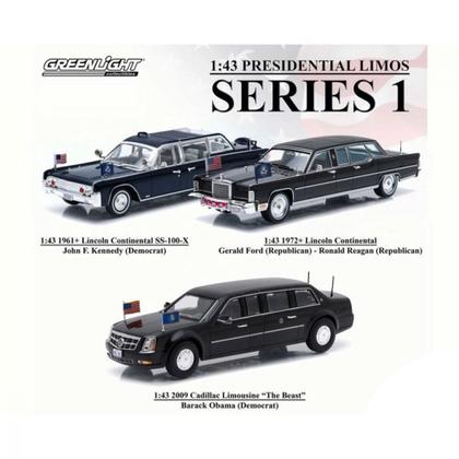Greenlight Presidential Cadillac Limousine The Beast Obama 2009