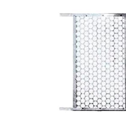 Imagem de Grelha 451RIG para Churrasco em Aço Inox com Cabo em Alumínio 45x48cm Inox Rig Fundidos