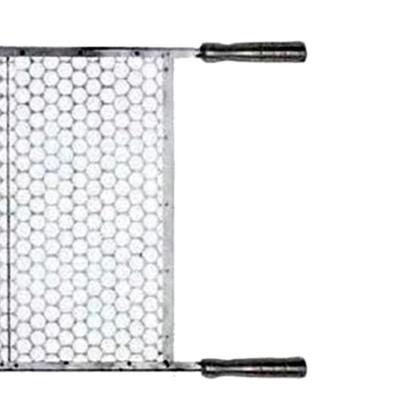 Imagem de Grelha 451RIG para Churrasco em Aço Inox com Cabo em Alumínio 45x48cm Inox Rig Fundidos