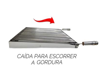 Imagem de Grelha 50X50 Parrilla Picanheira Inox Reforçada