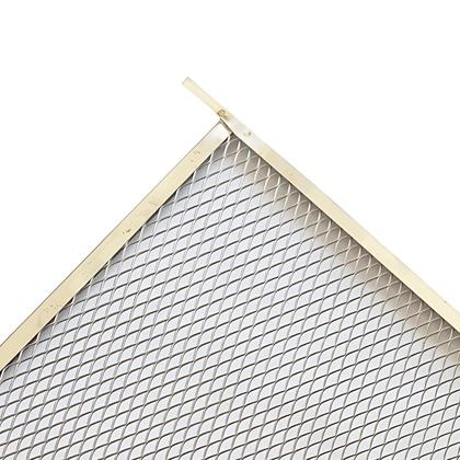 Imagem de Grelha Churrasqueira 40x40cm Chapa Expandida Inox