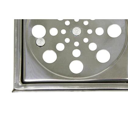 Imagem de Grelha Inox Quad C/Caxi 10 Rot.Clarinox