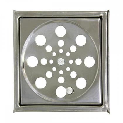 Imagem de Grelha Inox Quad C/Caxi 10 Rot.Clarinox