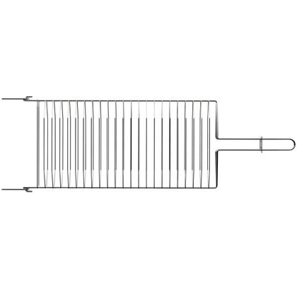 Imagem de Grelha para Churrasqueira Churrasco Tramontina em Aço Inox 42x23cm