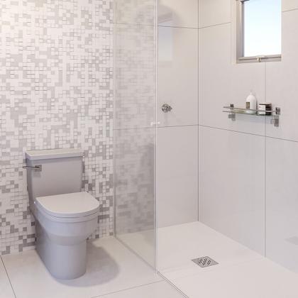 Imagem de Grelha para Ralo Linear Elleve Quadrada 4025 15x15 Polida