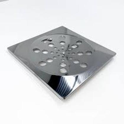 Imagem de Grelha Quadrada 10cm Rotativa - Inox - SS Metais