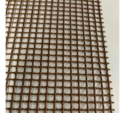 Imagem de Grelha Tela Antiaderente Teflon Churrasco 30x40 Marrom