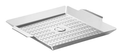 Imagem de Grelha Tramontina Cosmos para Frango em Aço Inox com Recipiente para Temperos 38 x 32 cm