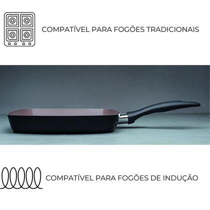 Imagem de Grill 26x26x4,5 2,4l c.l optima c/ind pt