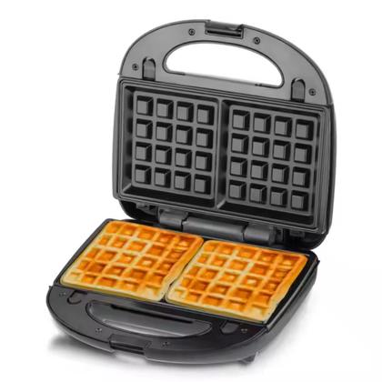 Imagem de Grill 4 em 1 Waffle Sanduicheira Grill Donuts Antiaderente 110v e 220v
