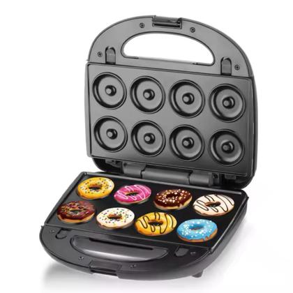 Imagem de Grill 4 em 1 Waffle Sanduicheira Grill Donuts Antiaderente 110v e 220v