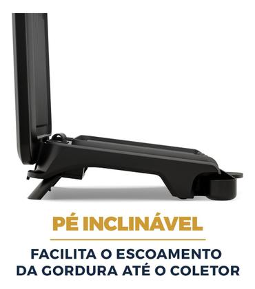 Imagem de Grill 750w 2 Sanduiches Chapas Antiaderentes Bgr12a Cor Preto Britânia