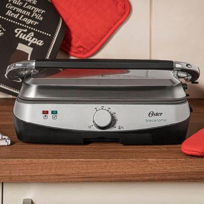 Imagem de Grill Bioceramic 2 em 1 1500W 127V  Oster
