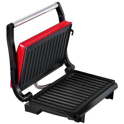 Imagem de Grill Compact Uno 760W C/ Placas Anti Aderentes Vermelho 220V - Arno