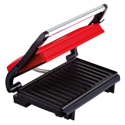 Imagem de Grill Compact Uno 760W C/ Placas Anti Aderentes Vermelho 220V - Arno