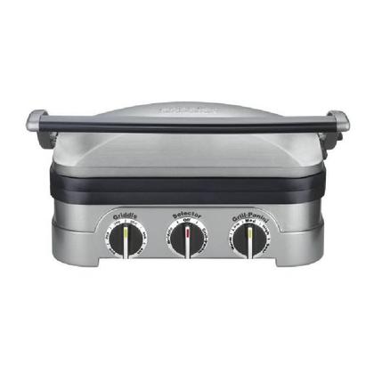Grill e Chapa Elétrica Cuisinart Griddler GR-4NCBR 1500W 127V Aço