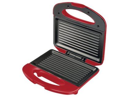 Imagem de Grill e Sanduicheira Mondial Inox Red S19 Vermelha Inox - 800W 127V