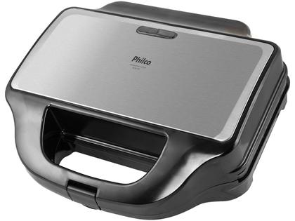 Imagem de Grill E Sanduicheira Philco PGR17PI Chapas Removíveis 900W 110V