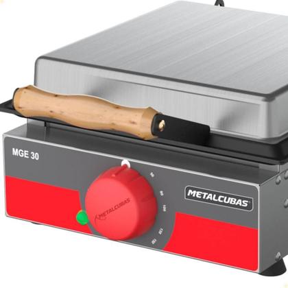 Imagem de Grill Elétrico 30cm Metlacubas Em Aço Inox 220V MGE-30