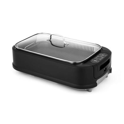 Imagem de Grill Elétrico Com Tampa Portátil Smokeless 127V - Carl Schmidt Sohn