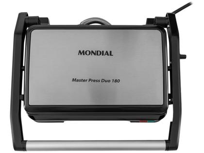Imagem de Grill Mondial PG-01-180 Master Press Duo 3 em 1 Retangular com Chapa 1000W