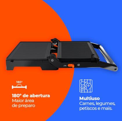 Imagem de Grill Multiuso Contrast 127V Cadence GRL616