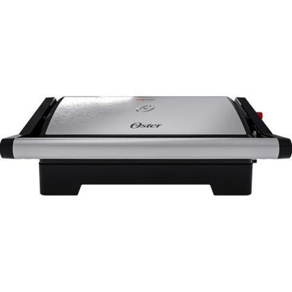 Imagem de Grill oster mini ogrl230 inox 127v (ogrl230-127)
