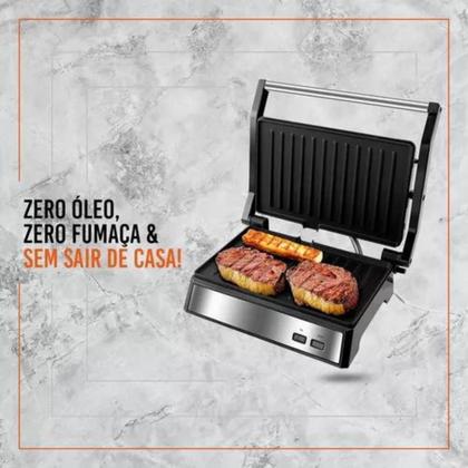 Imagem de Grill Philco Maxx Clean Preto Inox 127v