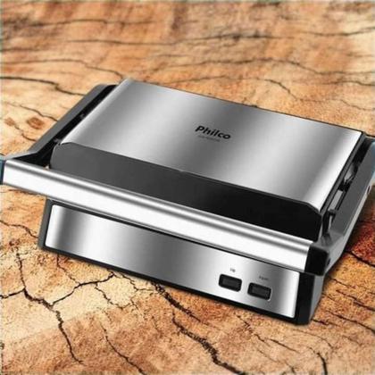 Imagem de Grill Philco Maxx Clean Preto Inox 127v