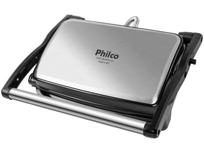 Imagem de Grill Philco PGR19PI Retangular 1000W com Coletor