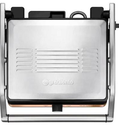 Imagem de Grill Sanduicheira 2000W Gradiente Antiaderente Inox Cobre 127V