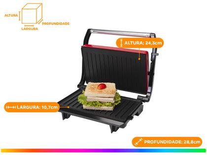 Imagem de Grill/Sanduicheira Arno Uno Retangular