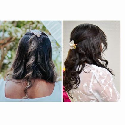 Imagem de Grinalda Cabelo De Noiva Arranjo Acessório Enfeite Pente A19