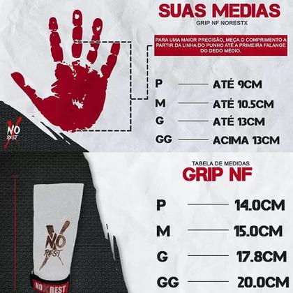 Imagem de Grip da NoRest de Couro com 3 Furos 17.3 Mais Proteção