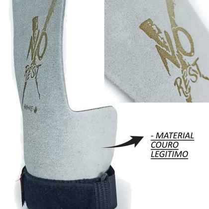 Imagem de Grip da NoRest de Couro com 3 Furos 17.3 Mais Proteção