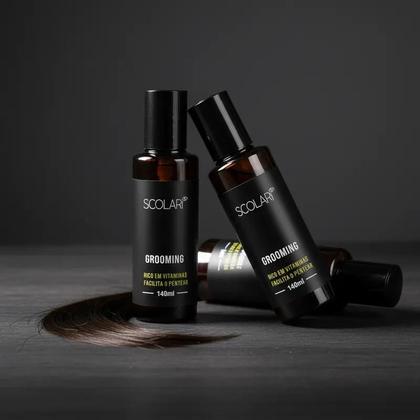 Imagem de Grooming Scolari 140ml Cera Líquida Modeladora Profissional Finalizador para Volume, Fixação Média e Efeito Antifrizz Para Cabelos Finos e Barba