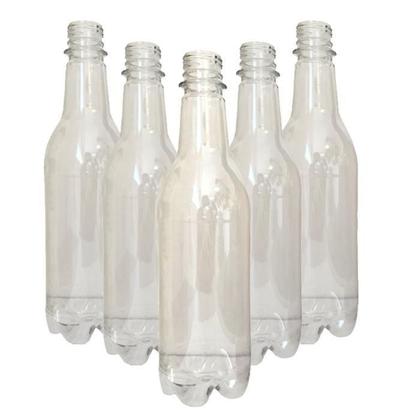 Imagem de Growler Pet Cristal 500 Ml Tipo Long Neck - Pack Com 10 Un