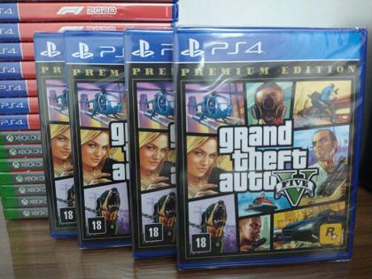 Imagem de Gta V 5 Grand Theft Auto V Premium PS4 Mídia Física Original Sony Lacrado