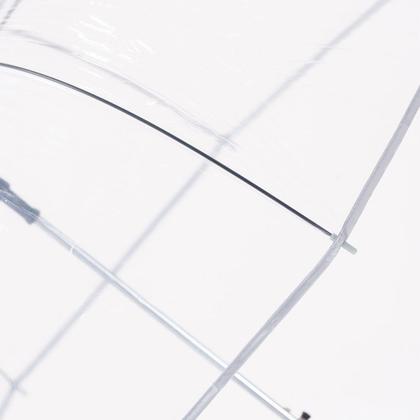 Imagem de Guarda Chuva Automático Com Cabo Curvo Sombrinha Transparente Fazzoletti