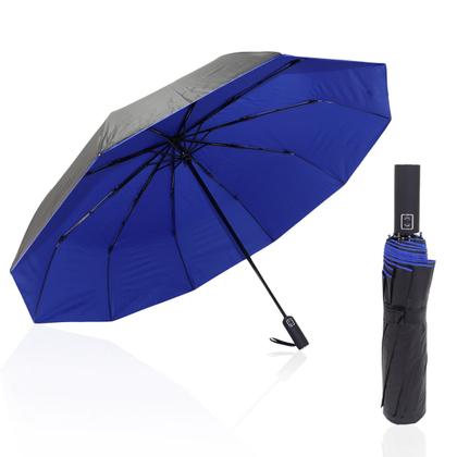 Imagem de Guarda Chuva Automático Grande Com Proteção Solar Sombrinha / 1053A