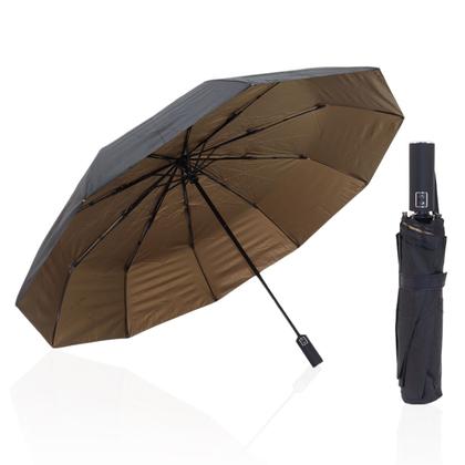 Imagem de Guarda Chuva Automático Grande Com Proteção Solar Sombrinha / 1053A