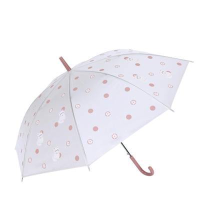 Imagem de Guarda Chuva Automático Infantil De Gatinho Com 8 Varetas