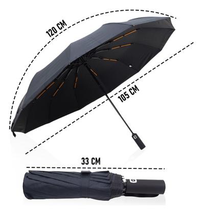 Imagem de Guarda Chuva Automático Portátil com Proteção UV Preto