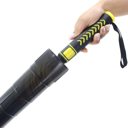 Imagem de Guarda Chuva Automático Preto Tecido Duplo Grande Reforçado 7008