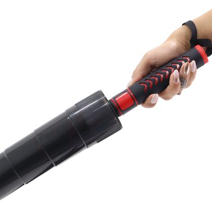 Imagem de Guarda Chuva Automático Preto Tecido Duplo Grande Reforçado 7008