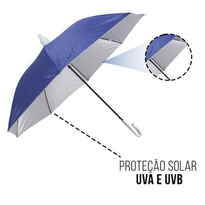 Imagem de Guarda Chuva Automático Reforçado Copinho E Proteção Solar  0213